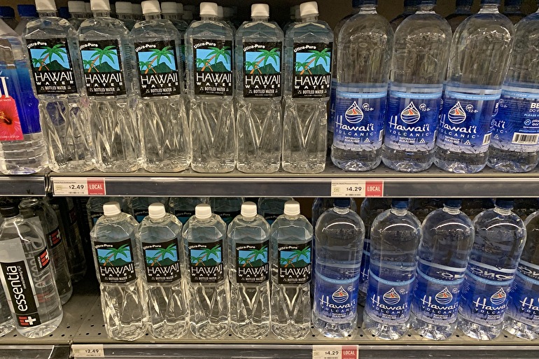 水の料金を店舗別に比較
